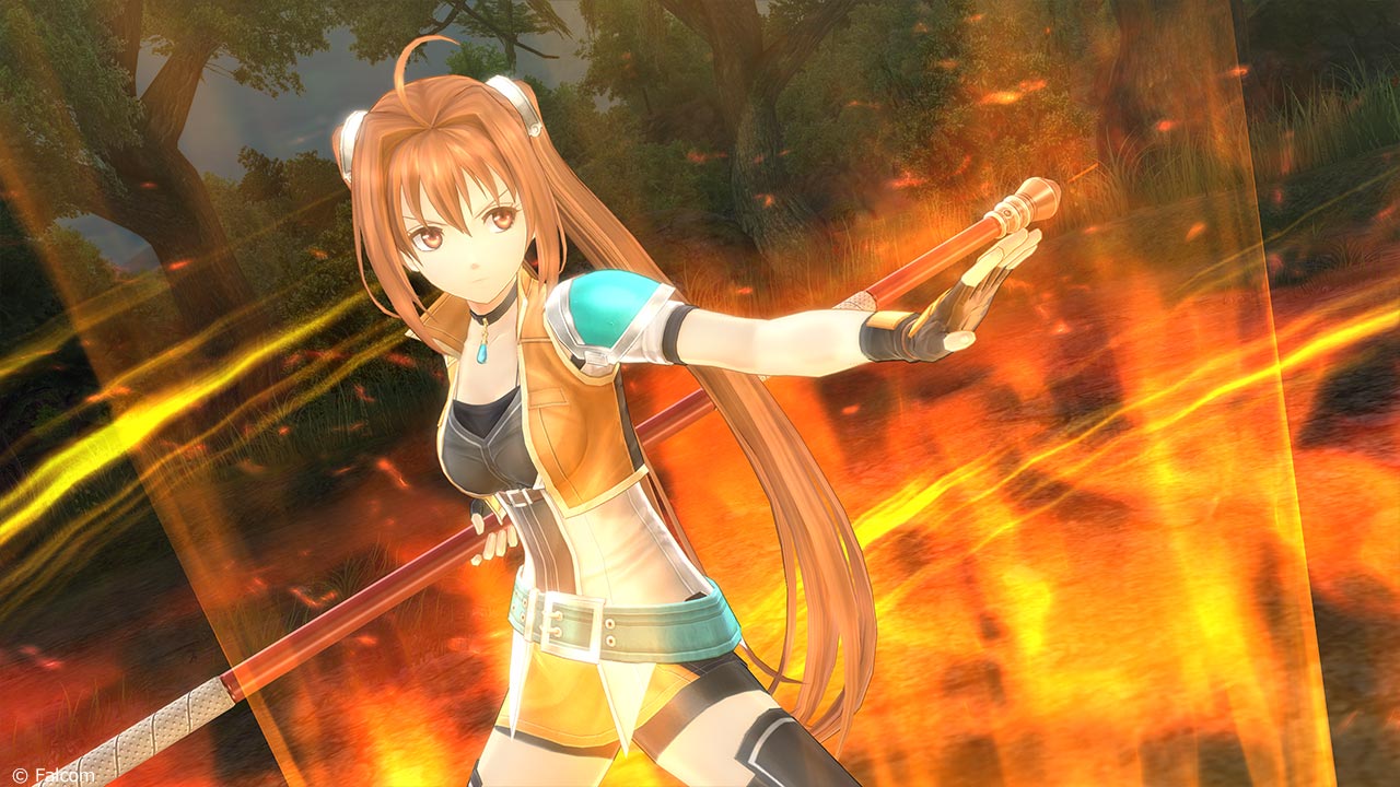 Pre-production screenshot with Estelle Bright