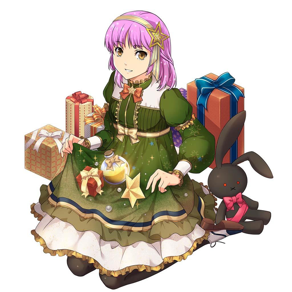 Bust shot (Christmas)