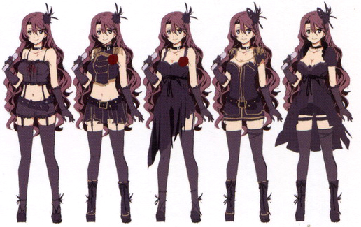 Stage outfit variations