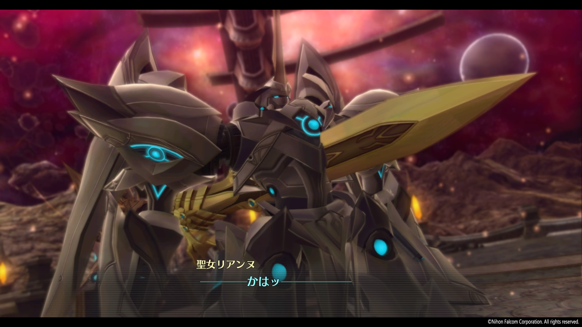 El-Prado, piloted by Rufus Albarea, stabs Argreion in the Stella Sanctuary