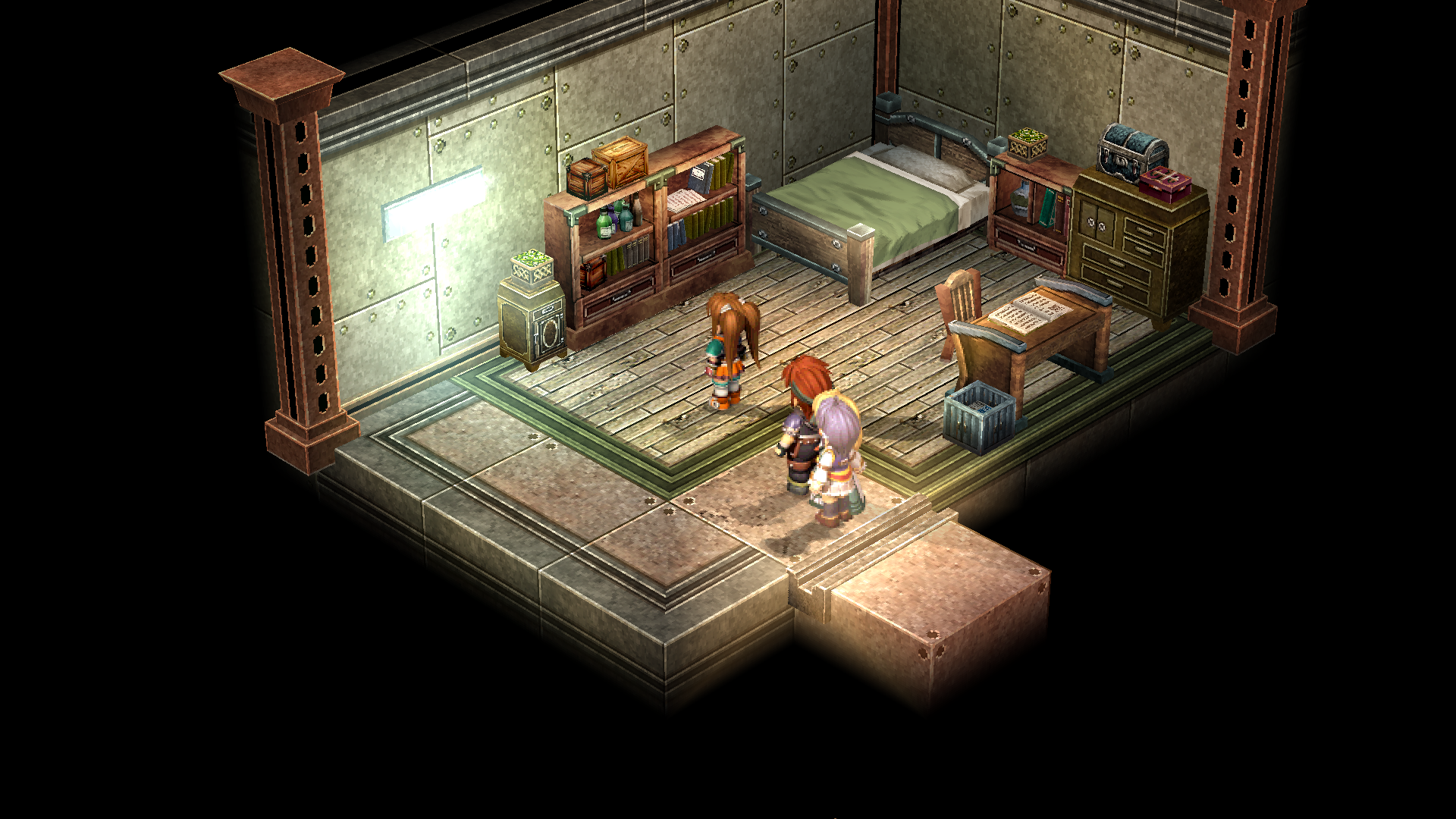 Chief Murdock's private room.