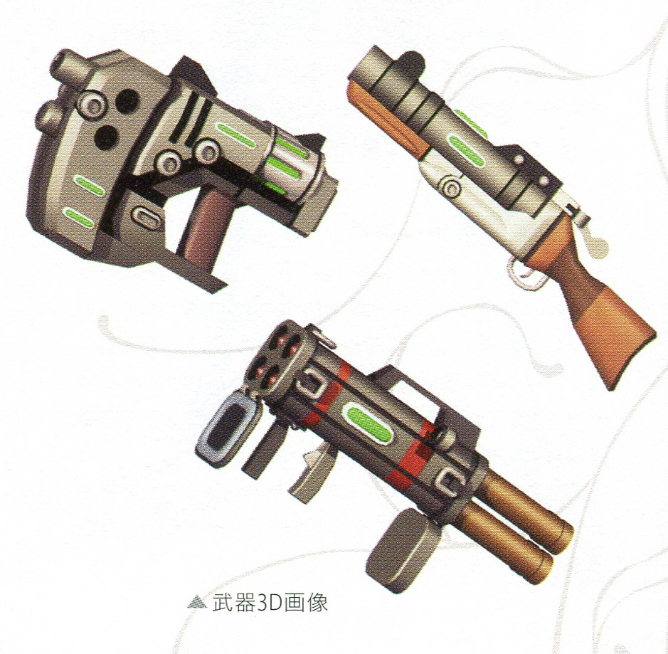 Noel's weapon 3D Model