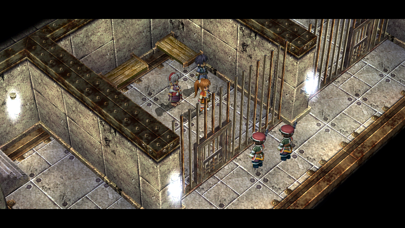 Prison cells