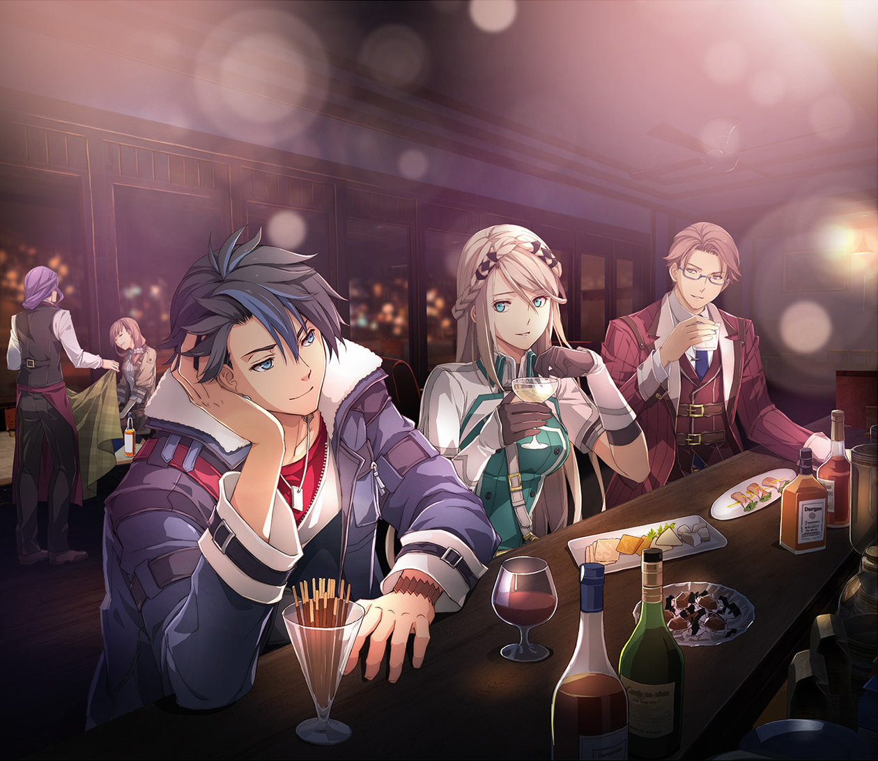 Ending visual