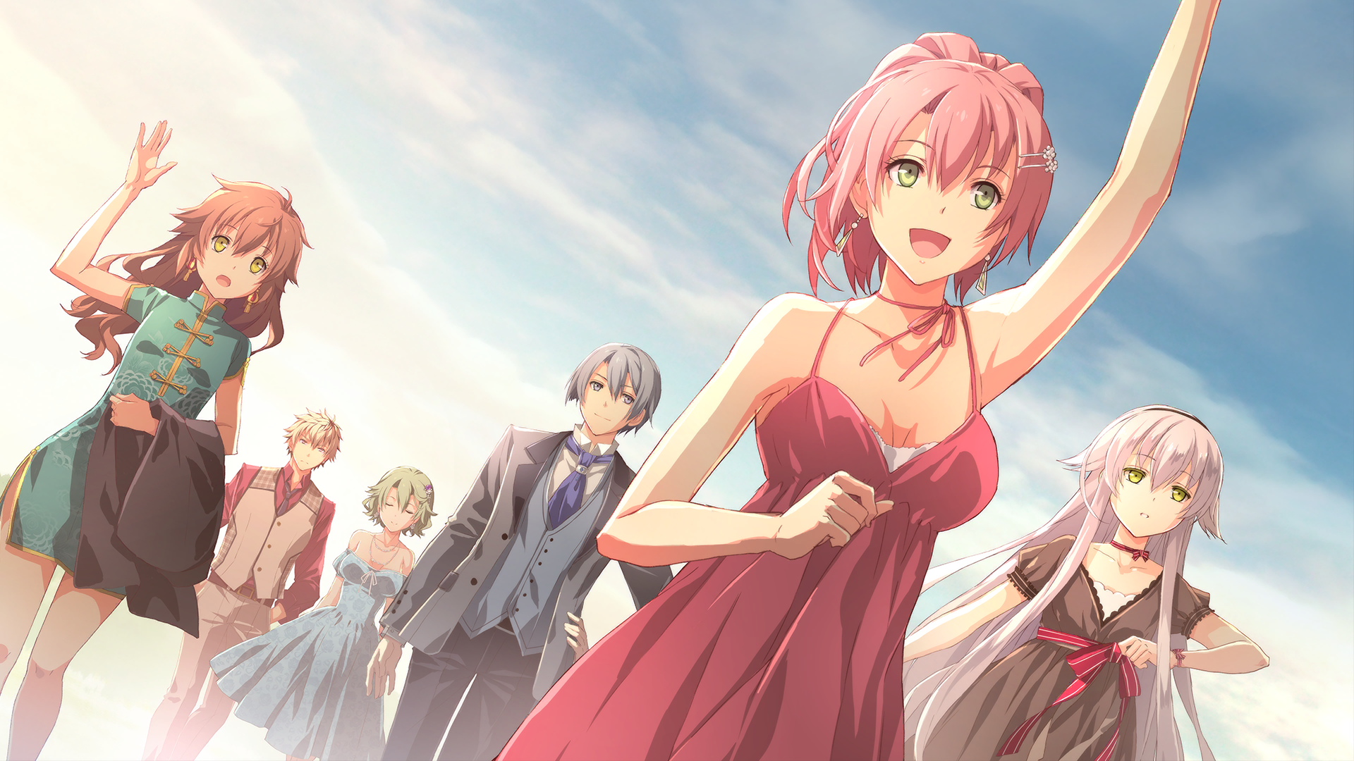 The new Class VII at the Imperial Wedding with Towa