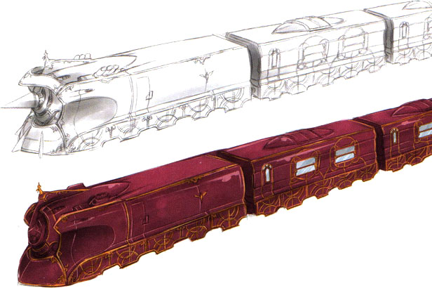 Erebonian train