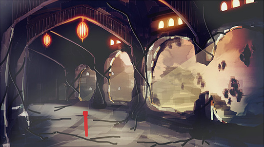 Concept art, interior