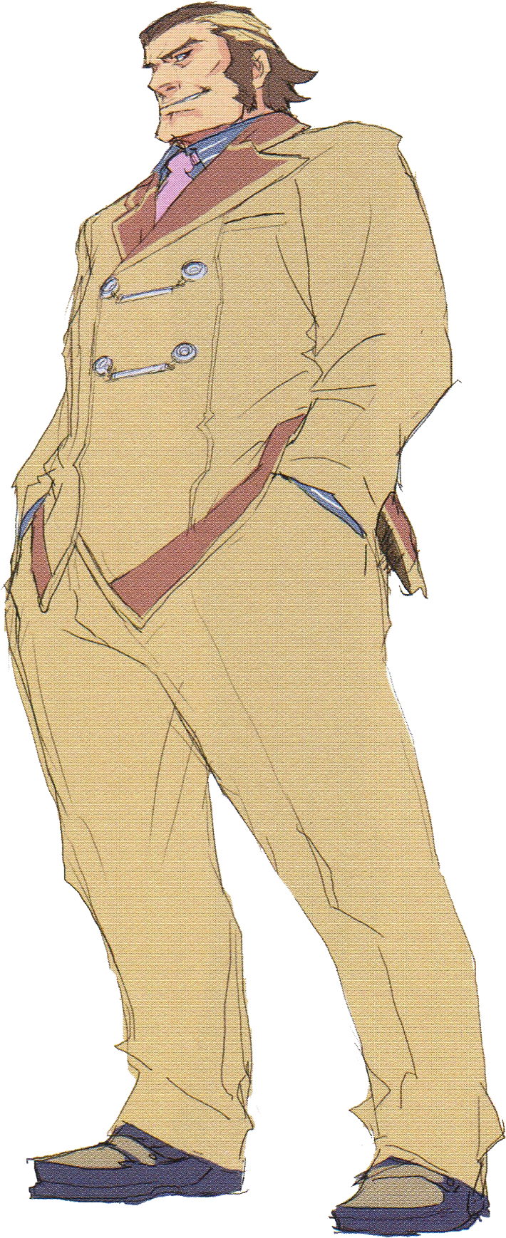 Character sketch by Katsumi Enami