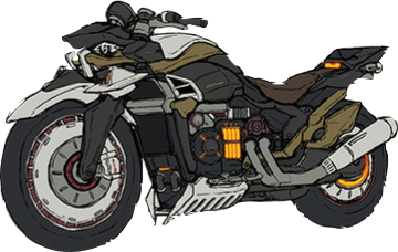 Red Star Monster Machine Orbal Bike
