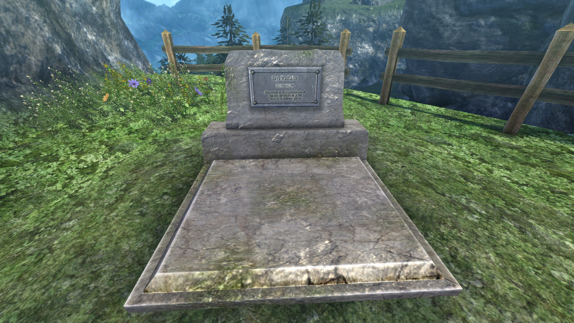 Saya MacLaine Grave
