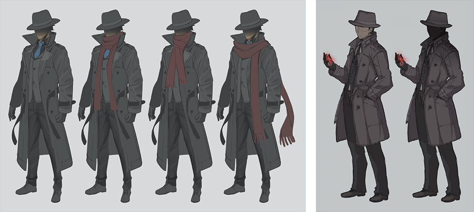 Human form concept art