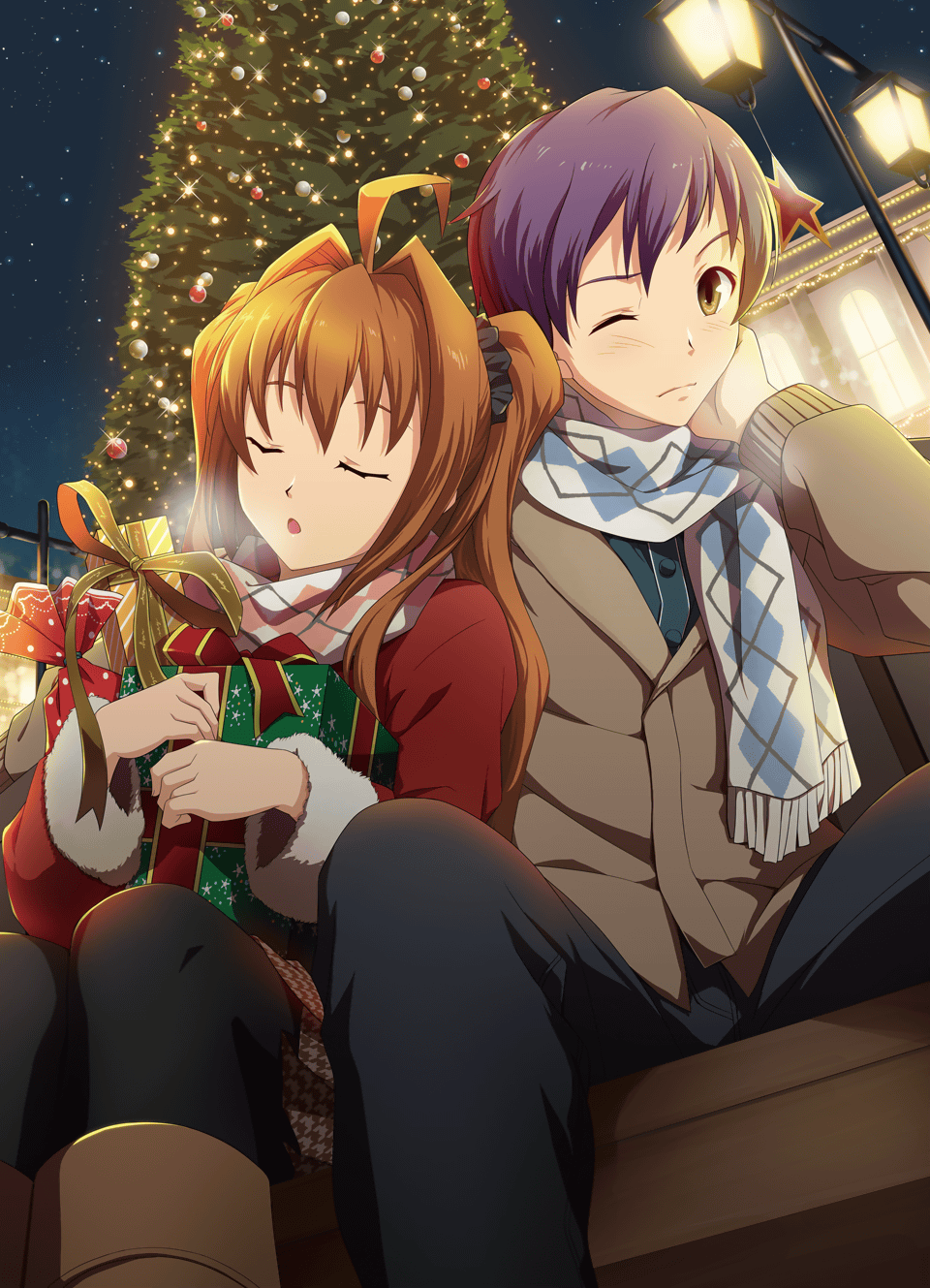Couple at Holy Night