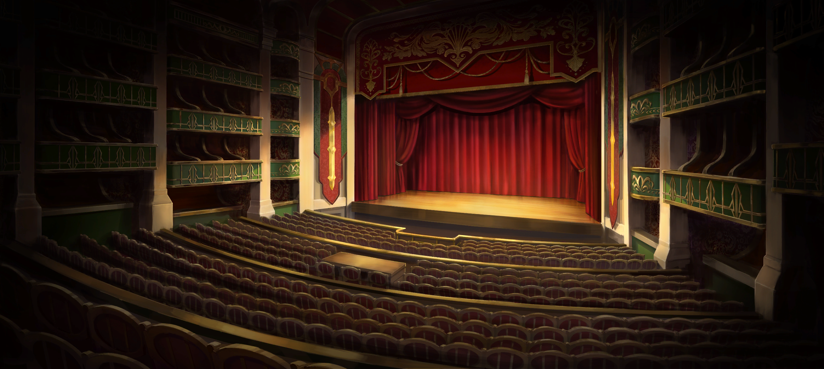 Former Balmund Palace Theater of the Arts Interior