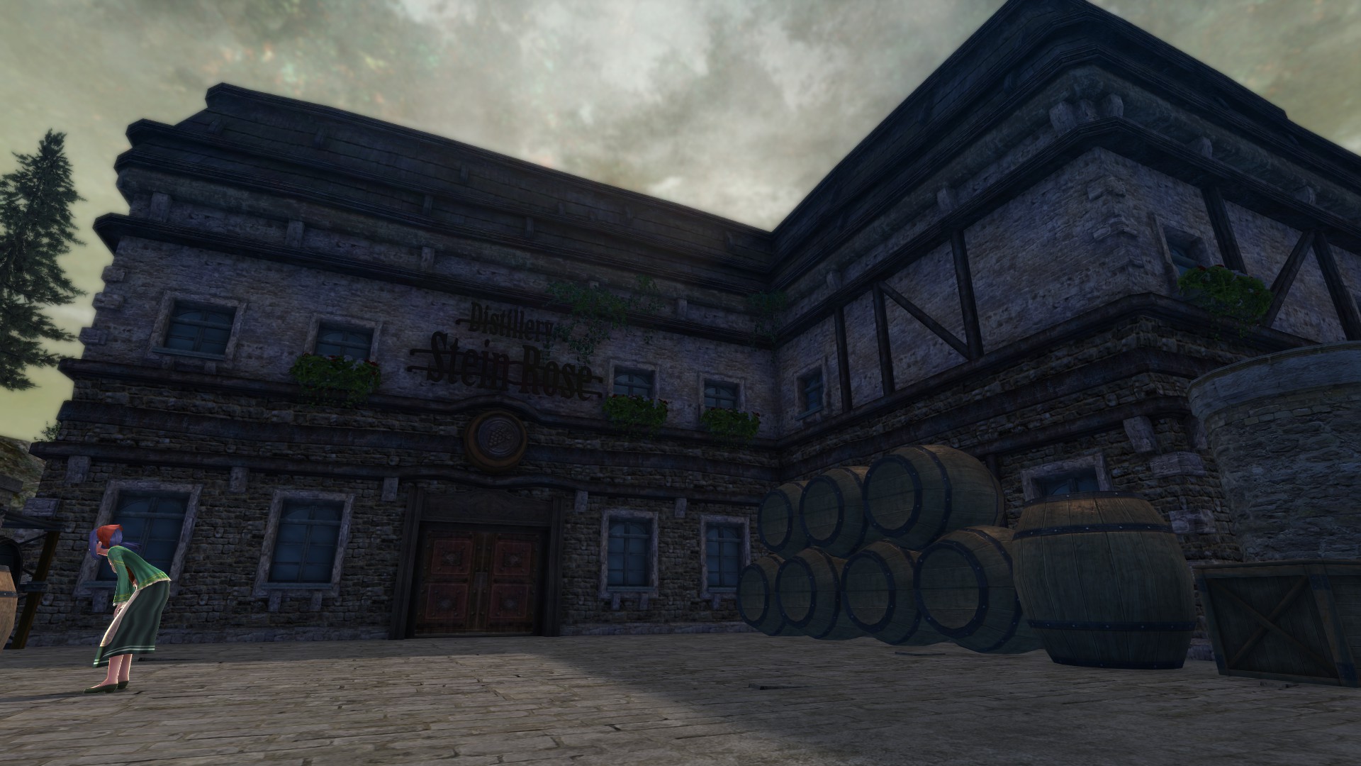 Steinrose Distillery Exterior