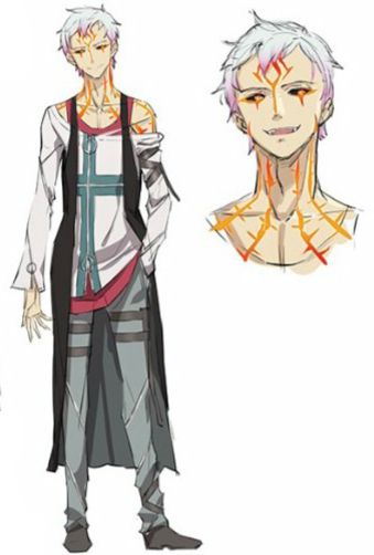 Concept Art of Melchiors Demonic Form