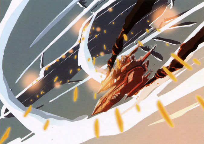 Concept art - The Pantagruel versus the Courageous