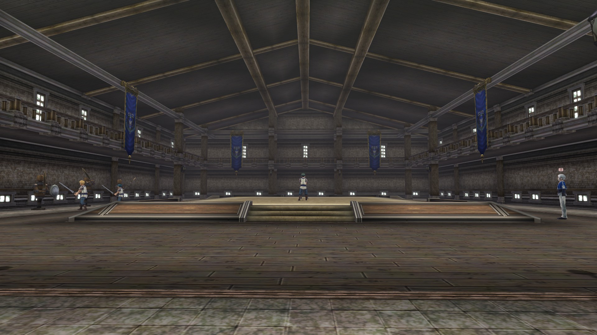 Arseid School Training Hall Interior