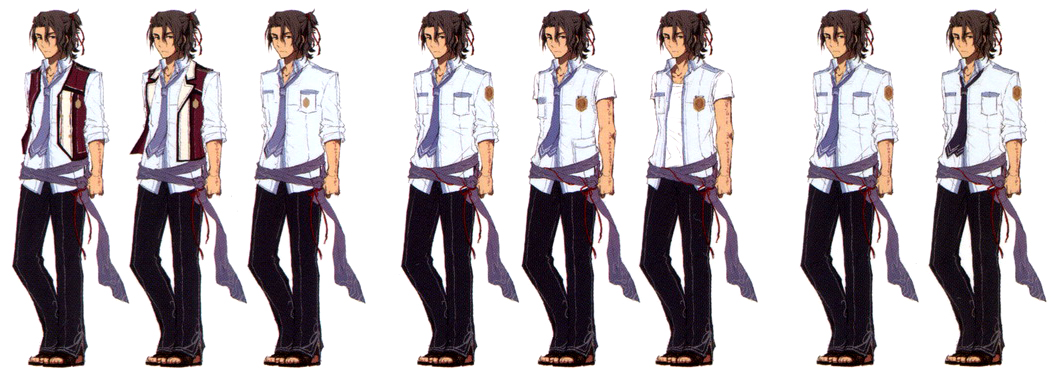 Stage outfit variations