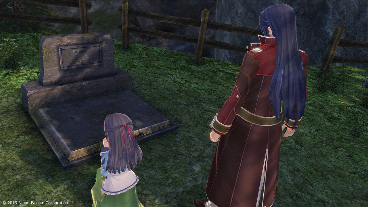 Announcement screenshot with Arios MacLaine