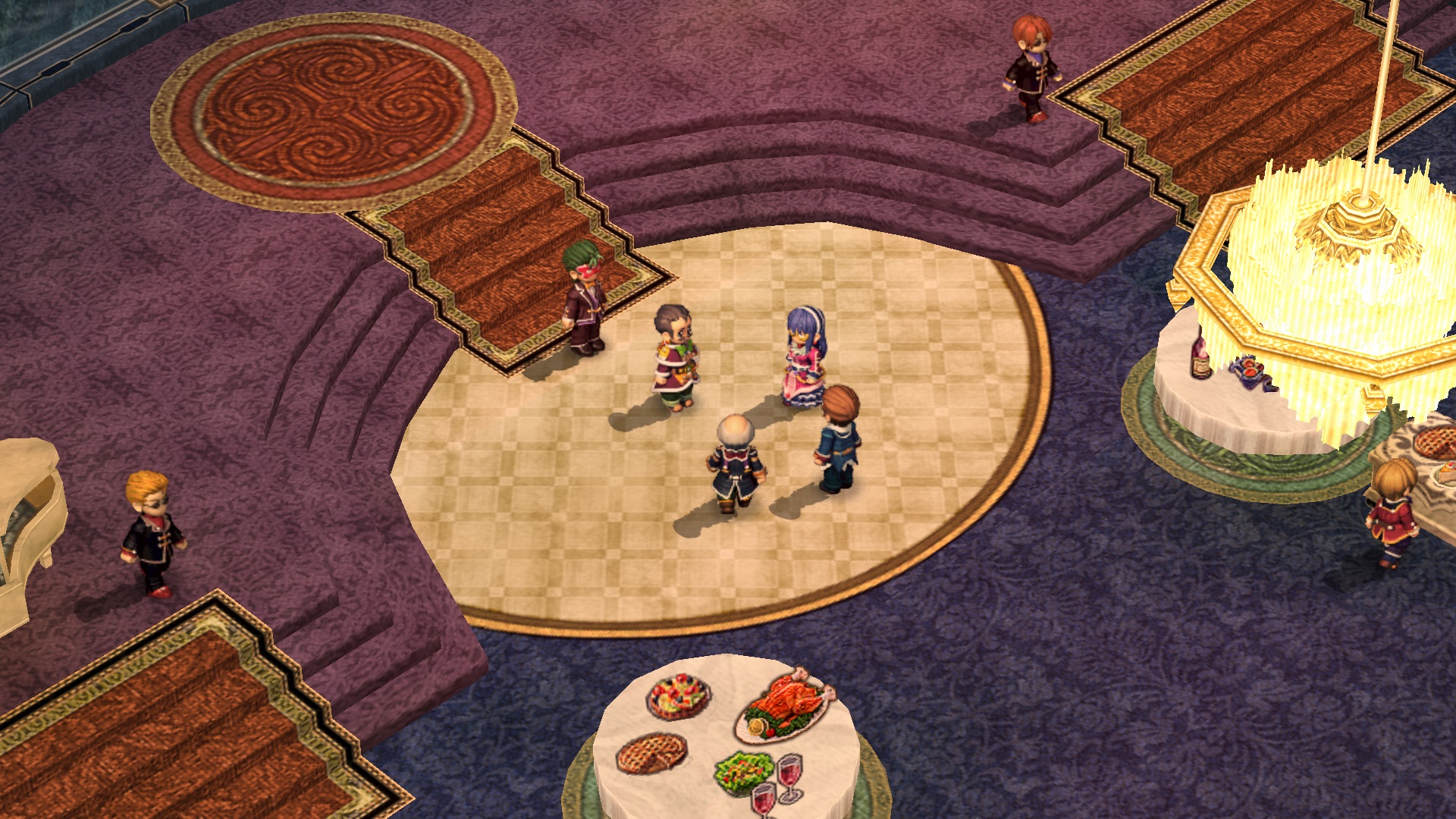 Talking with Wilhelm Ballad and other guests