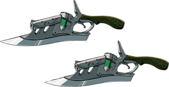 Fie's Twin Gunswords