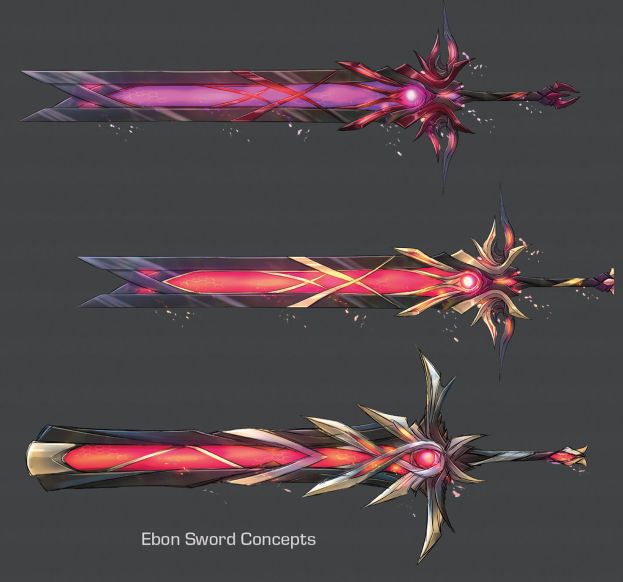Ebon Sword concept art