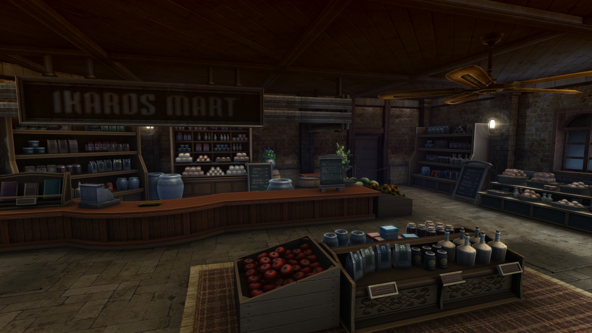 Ikaros Mart Interior