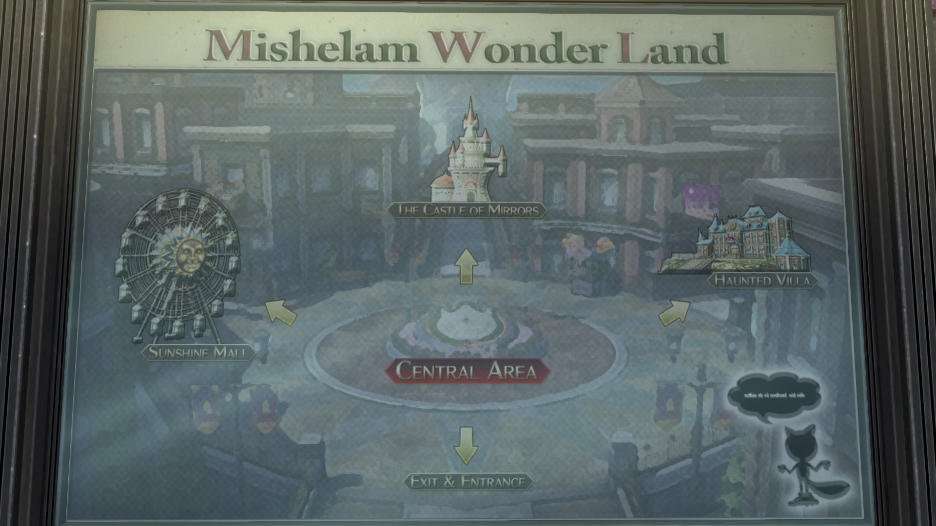 Mishelam Wonderland Map