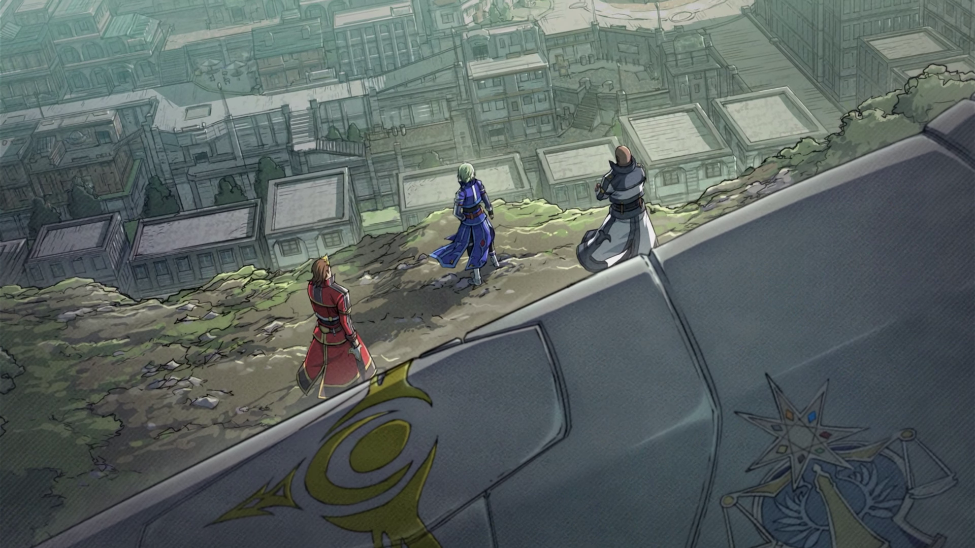 Ending visual