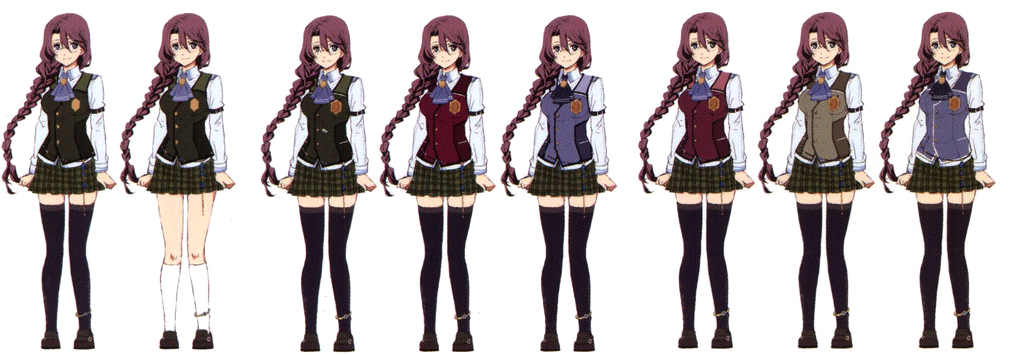 School outfit variations