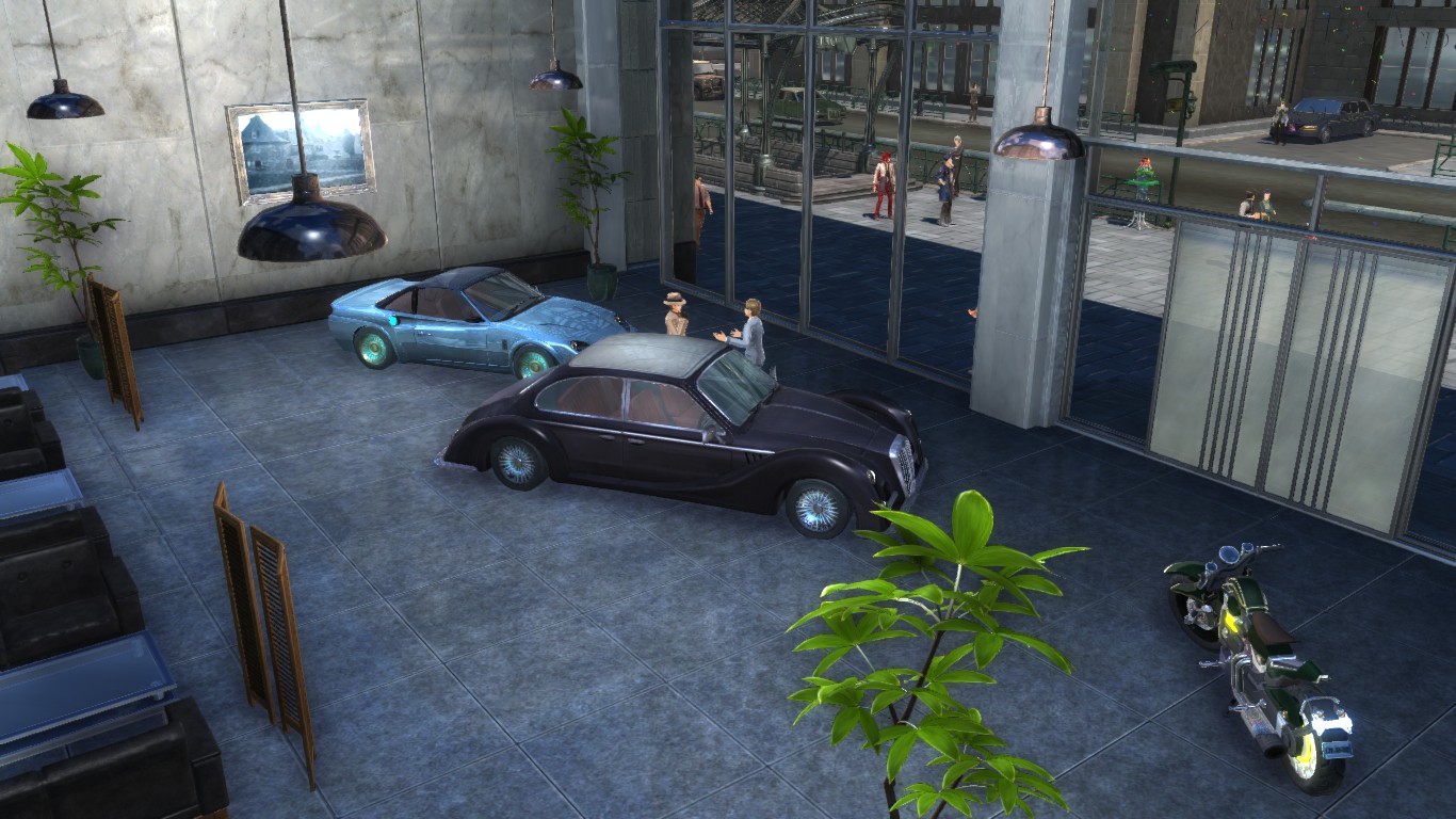 Asteion Car Dealer Interior