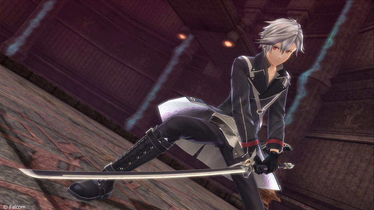 Pre-production screenshot with Rean Schwarzer