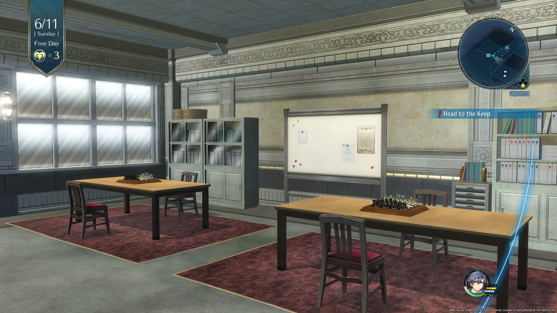 Chess Club Room