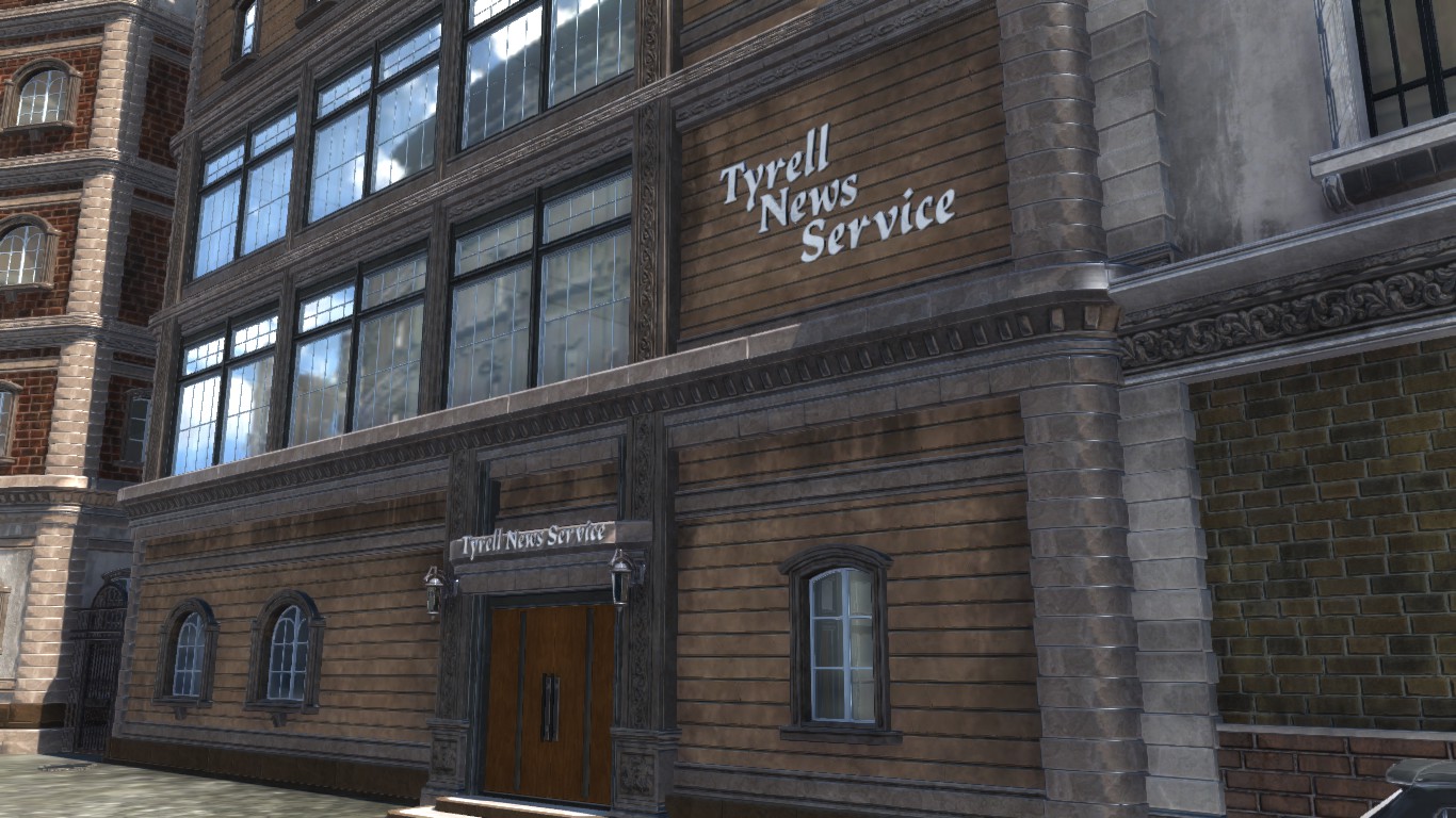 Tyrell News Service Exterior