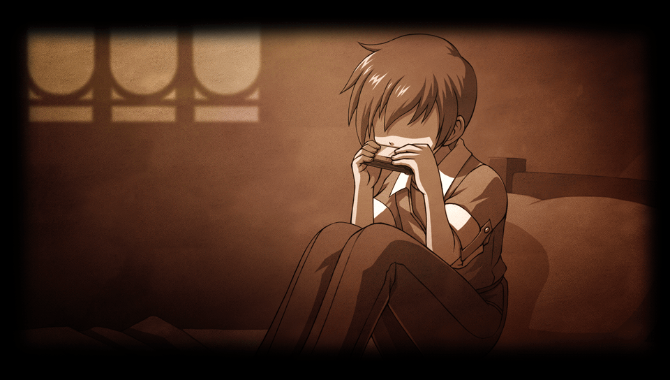 "Memories: Joshua playing the harmonica"