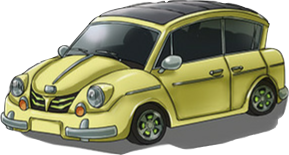 Red Star Light Orbal Car