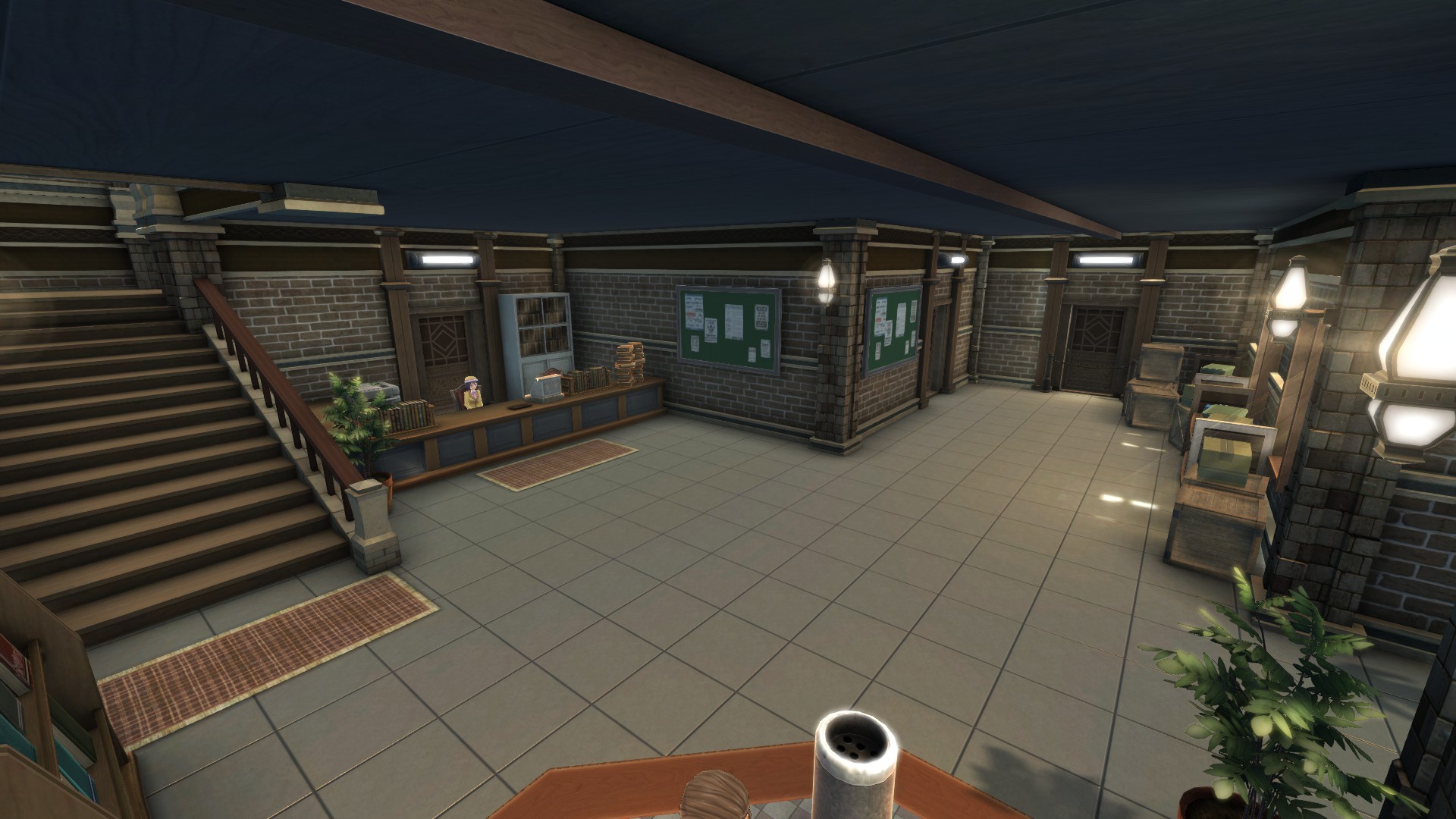 Crossbell News Service interior